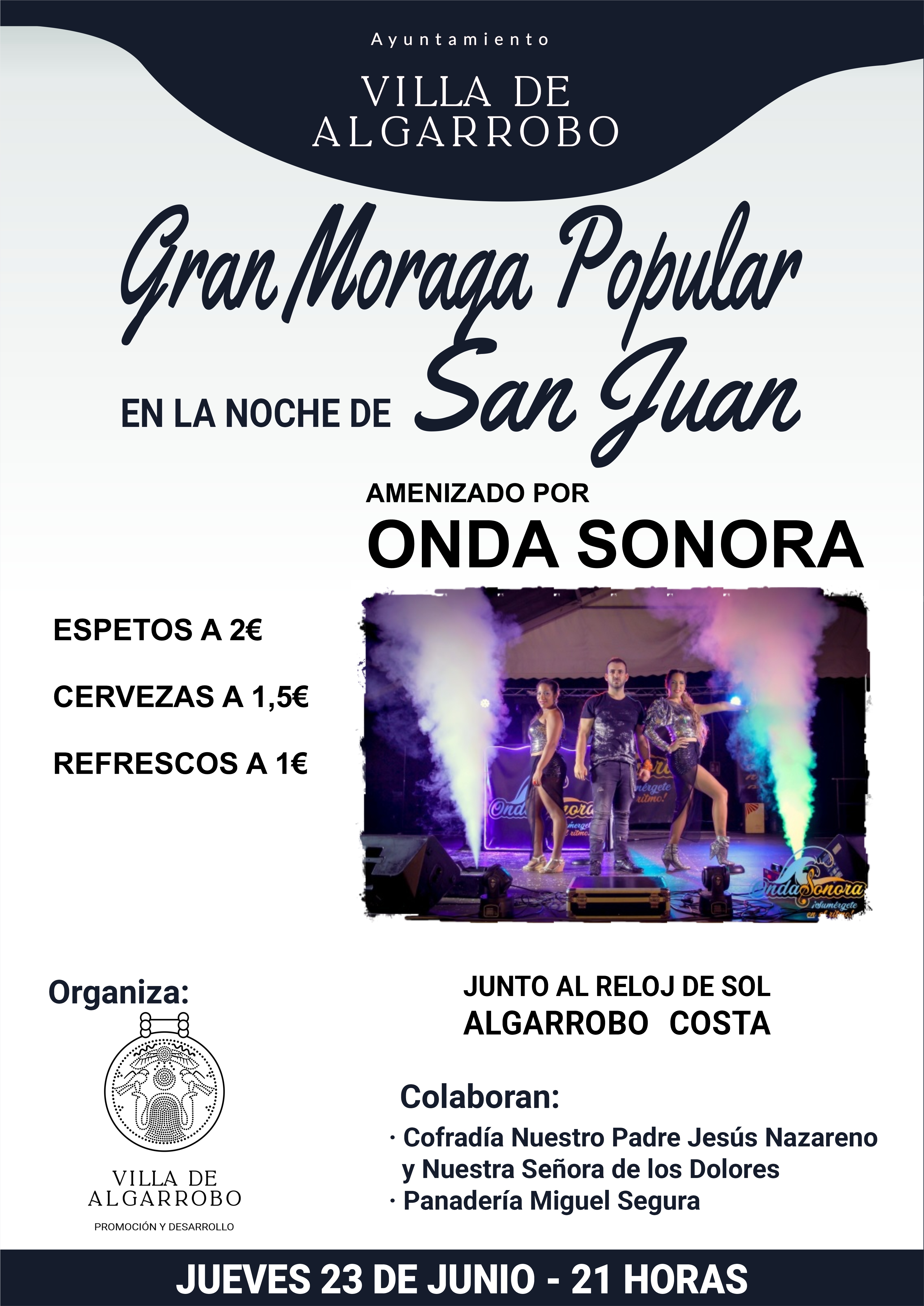 Gran Moraga Popular en la noche de San Juan