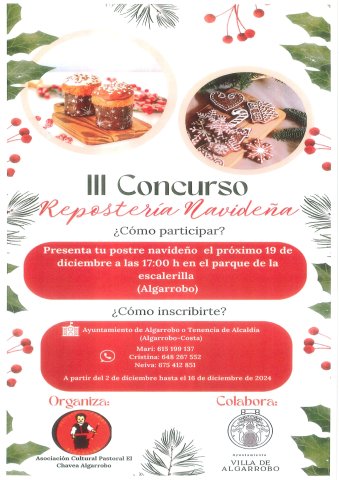 Concurso Repostería